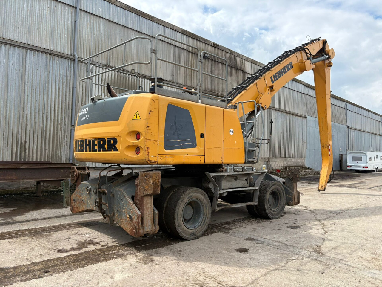 Liebherr LH40M Litronic - Bager za obradu otpada/ Industrije: slika 5 Liebherr LH40M Litronic - Bager za obradu otpada/ Industrije: slika 5