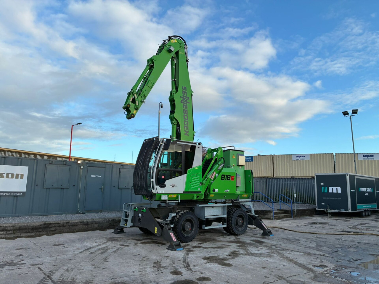 Sennebogen 818E Electric - Bager za obradu otpada/ Industrije: slika 1 Sennebogen 818E Electric - Bager za obradu otpada/ Industrije: slika 1