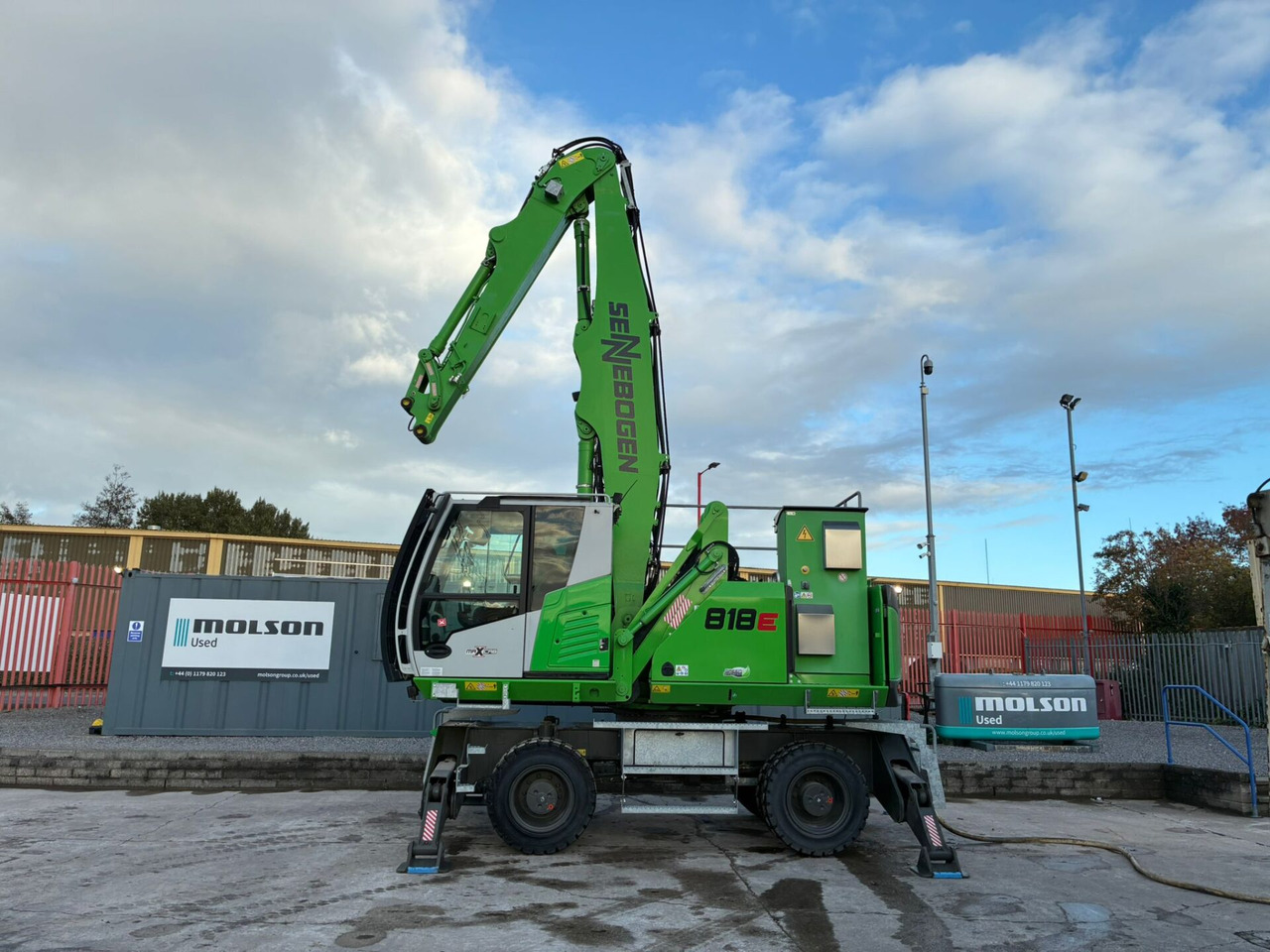 Sennebogen 818E Electric - Bager za obradu otpada/ Industrije: slika 2 Sennebogen 818E Electric - Bager za obradu otpada/ Industrije: slika 2