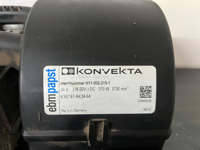 Konvekta Blower BH1400 Blazer Ventilator - Ventilator kabine: slika 2 Konvekta Blower BH1400 Blazer Ventilator - Ventilator kabine: slika 2