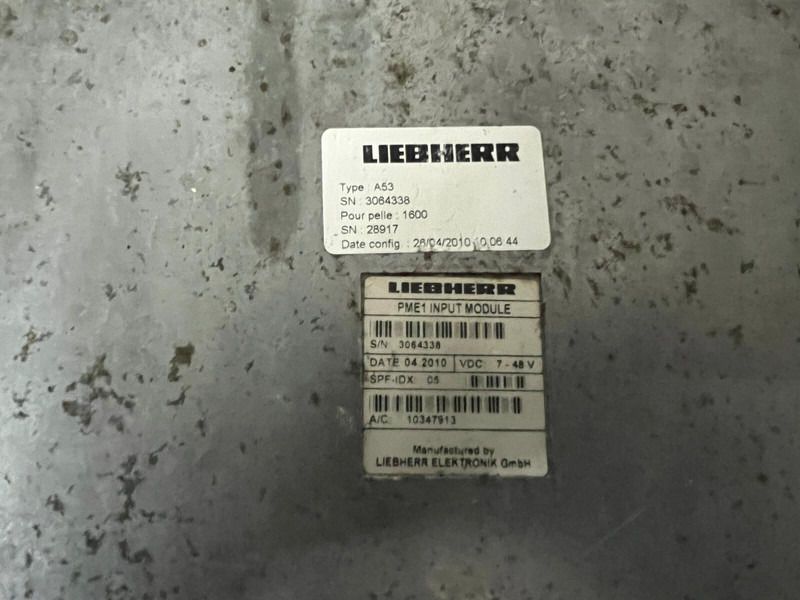 Liebherr Control PME1 input module - Upravljačka jedinica: slika 2 Liebherr Control PME1 input module - Upravljačka jedinica: slika 2