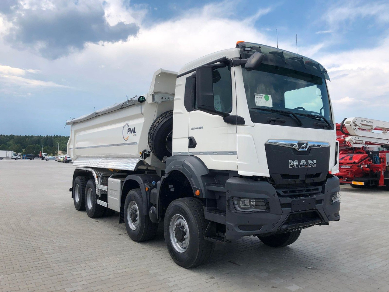 MAN TGS 41.480 GSR 8x4/8x6/8x8 FML KIPPER - Istovarivač: slika 1 MAN TGS 41.480 GSR 8x4/8x6/8x8 FML KIPPER - Istovarivač: slika 1