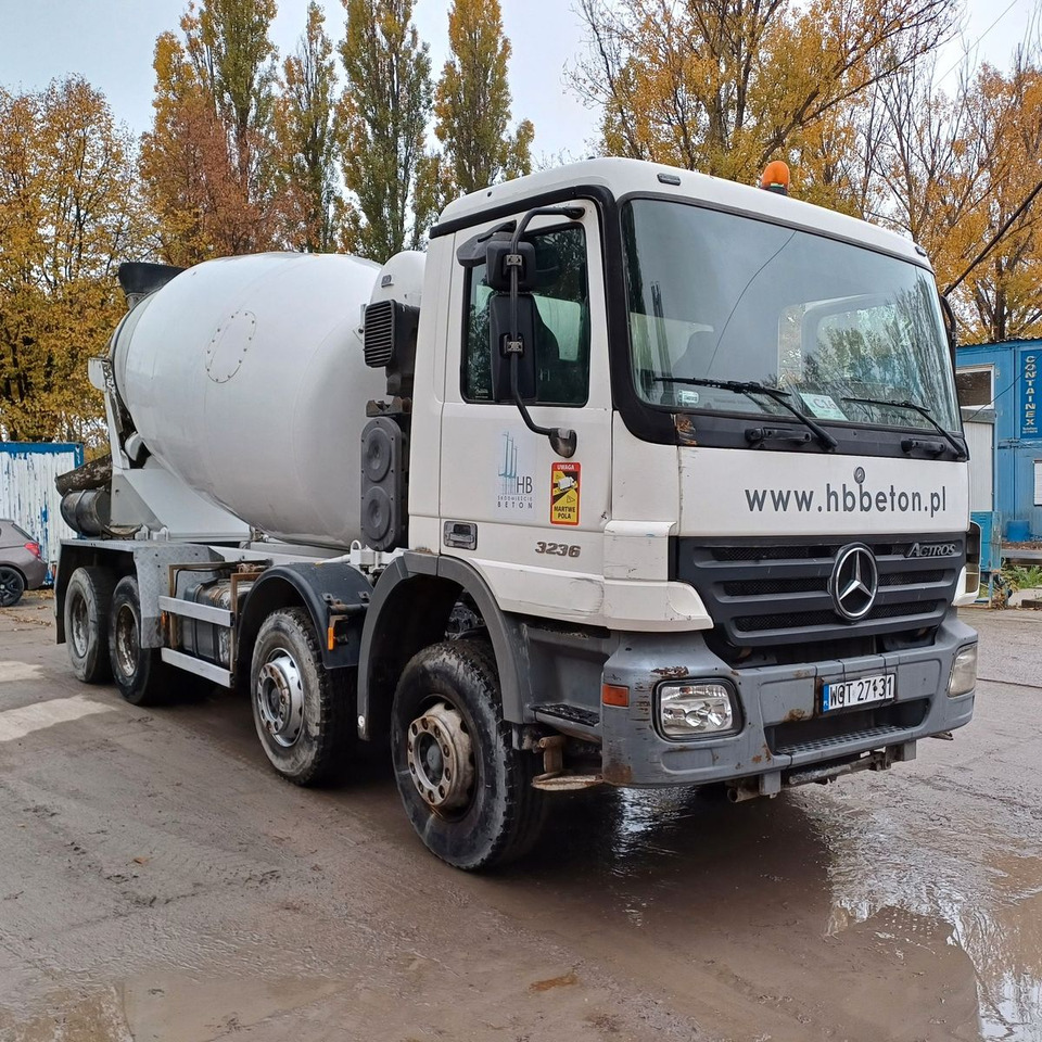 Mercedes-Benz ACTROS 3236 INTERMIX 9M3 - Mikser za beton: slika 1 Mercedes-Benz ACTROS 3236 INTERMIX 9M3 - Mikser za beton: slika 1