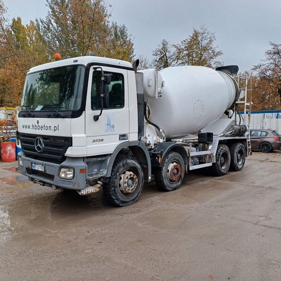 Mercedes-Benz ACTROS 3236 INTERMIX 9M3 - Mikser za beton: slika 2 Mercedes-Benz ACTROS 3236 INTERMIX 9M3 - Mikser za beton: slika 2