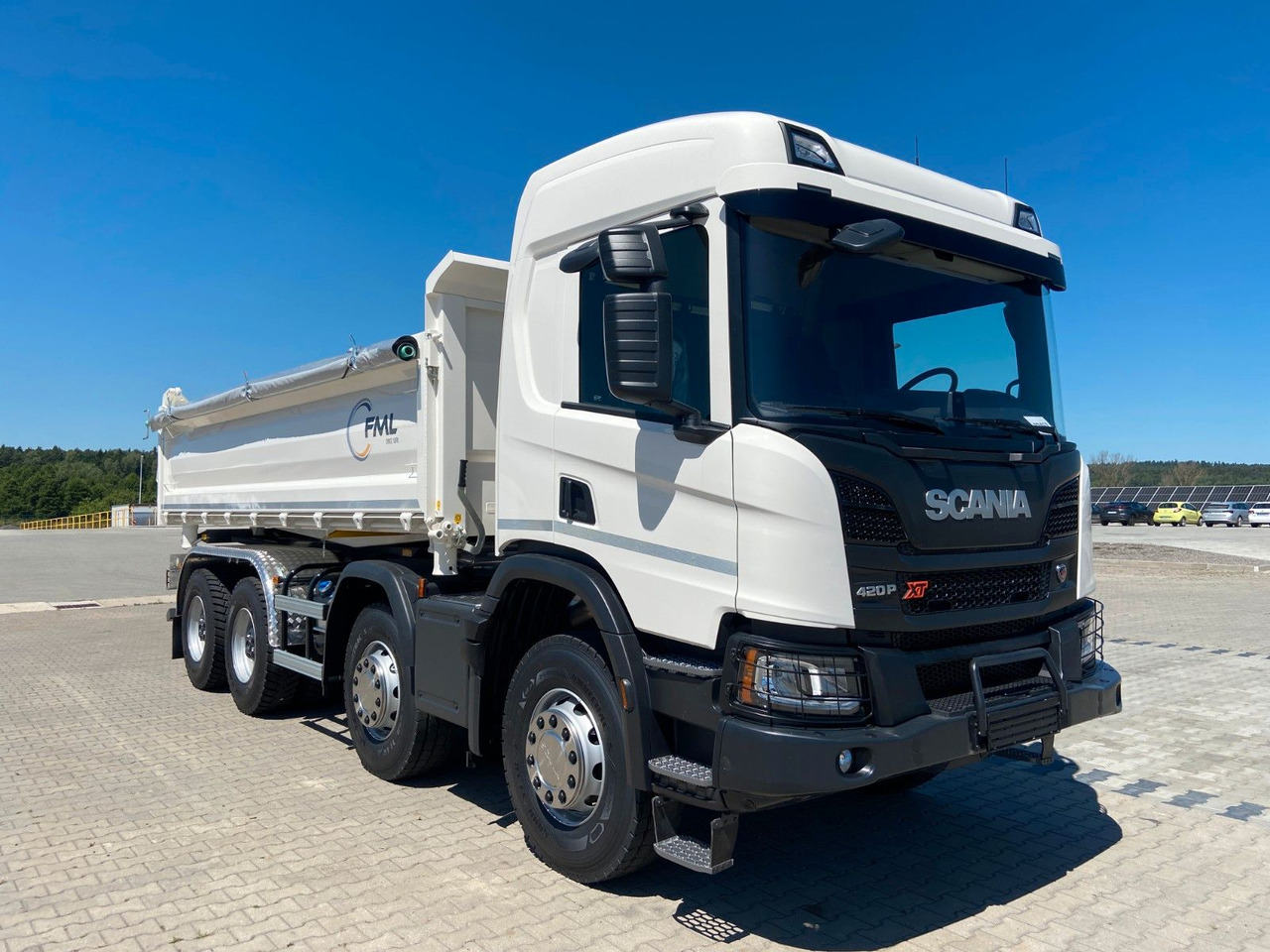 Scania P420 8x4 FML DREISEITENKIPPER - Istovarivač: slika 1 Scania P420 8x4 FML DREISEITENKIPPER - Istovarivač: slika 1