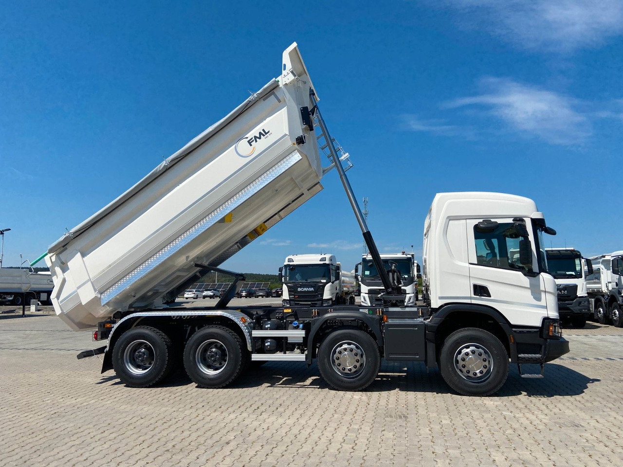 Istovarivač Scania P420 8x4 FML KIPPER: slika 11