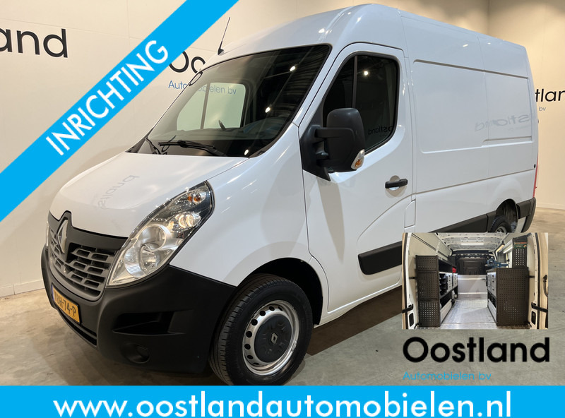 Renault Master 2.3 dCi L1H2 130 PK Servicebus / Modul-System Inrichting / Euro 6 / Airco / Cruise Control / Camera / Navigatie / Trekhaak / 73.900 KM !! - Furgon: slika 1 Renault Master 2.3 dCi L1H2 130 PK Servicebus / Modul-System Inrichting / Euro 6 / Airco / Cruise Control / Camera / Navigatie / Trekhaak / 73.900 KM !! - Furgon: slika 1