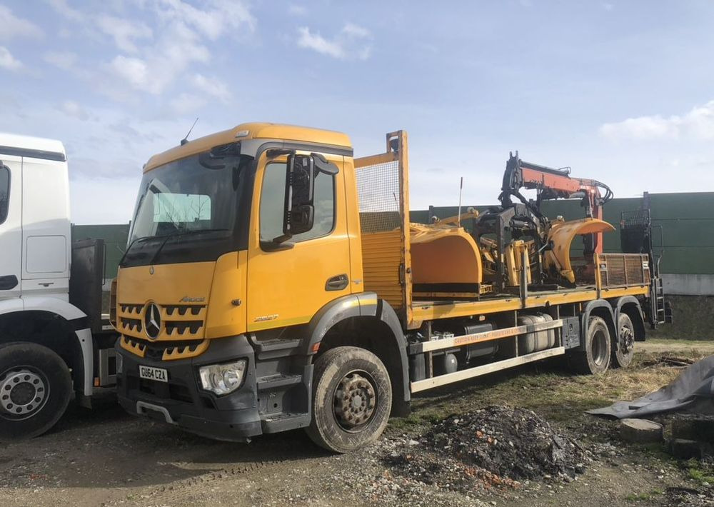 Mercedes-Benz Arocs 2527 6x2 HDS atlas 105.2-2AL skrzynia - Kamion sa tovarnim sandukom: slika 3 Mercedes-Benz Arocs 2527 6x2 HDS atlas 105.2-2AL skrzynia - Kamion sa tovarnim sandukom: slika 3