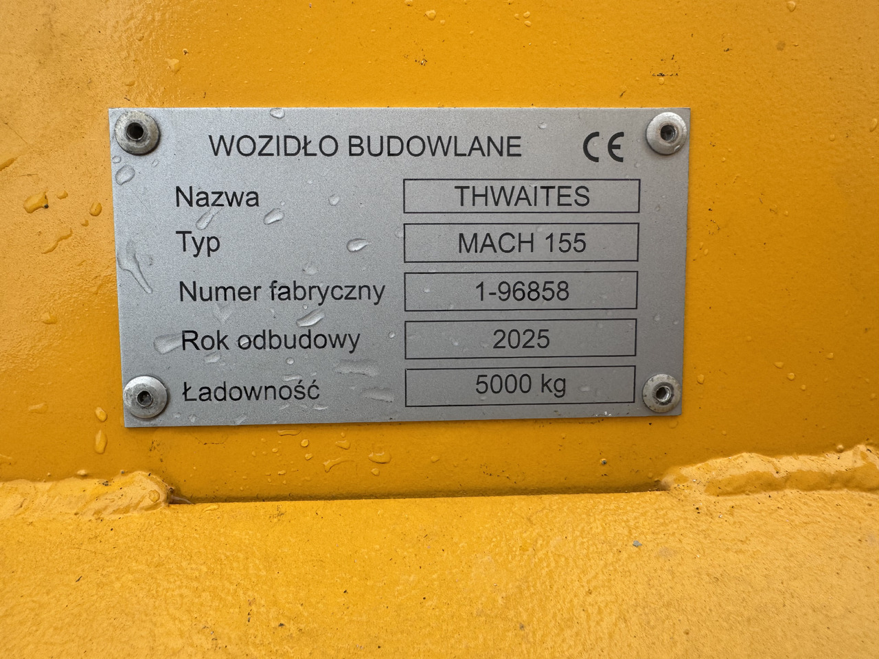 Kiper Thwaites MACH 155 5 ton swivel dumper renewed: slika 12 Kiper Thwaites MACH 155 5 ton swivel dumper renewed: slika 12