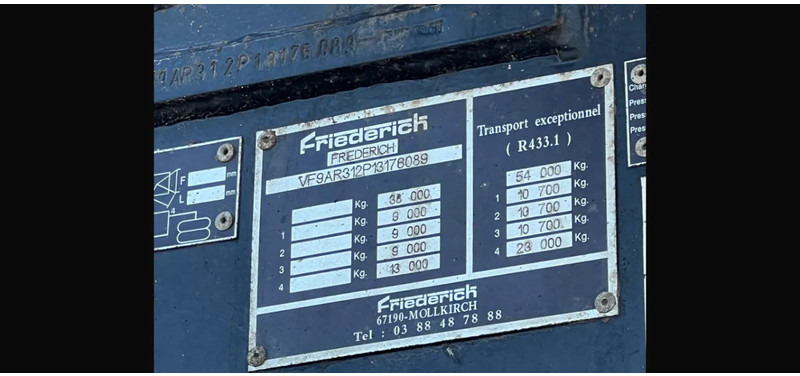 Friederich AR312PBCS - Prikolica šticarka: slika 3 Friederich AR312PBCS - Prikolica šticarka: slika 3