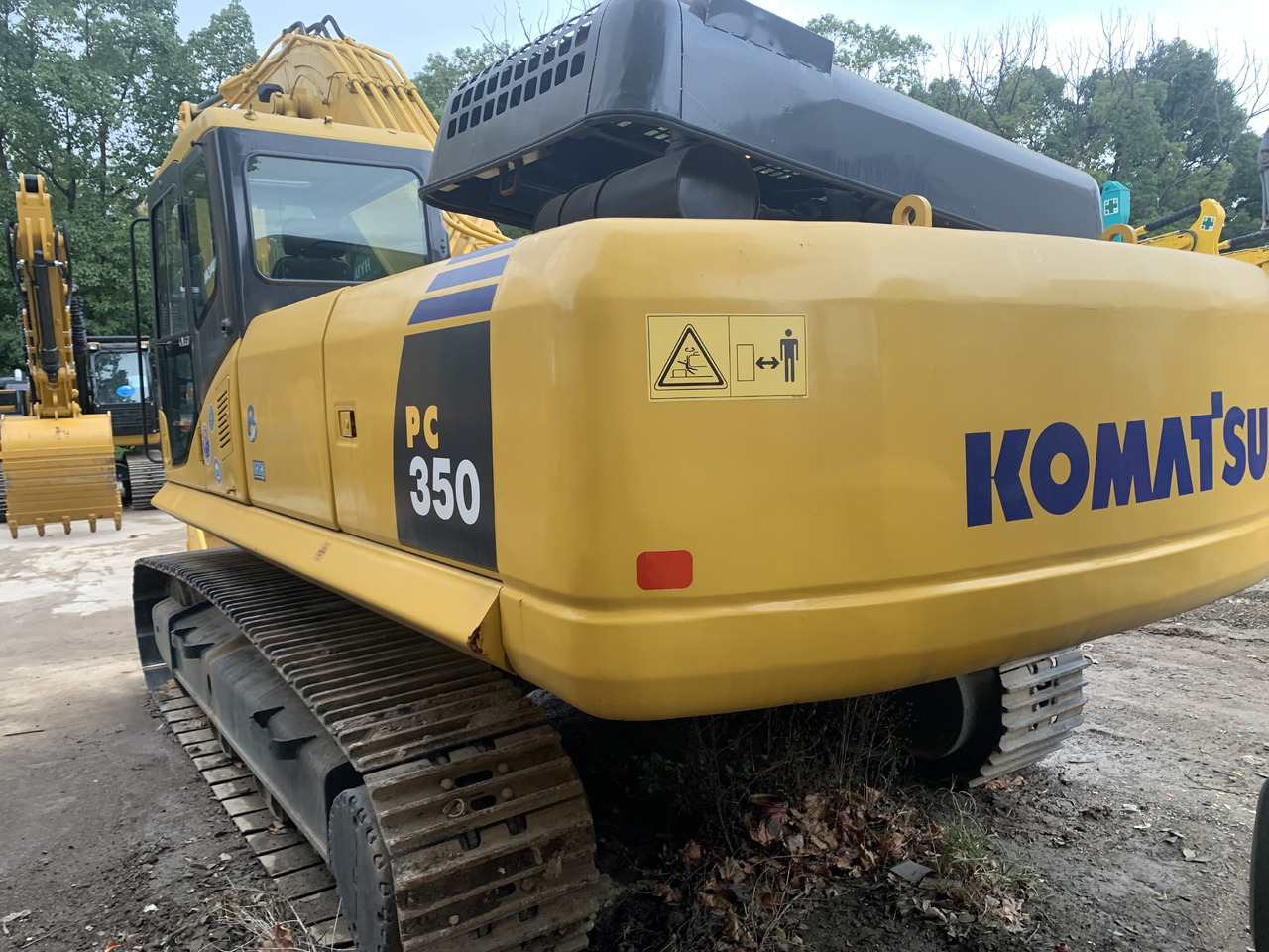 KOMATSU PC350-7 - Bager guseničar: slika 2 KOMATSU PC350-7 - Bager guseničar: slika 2
