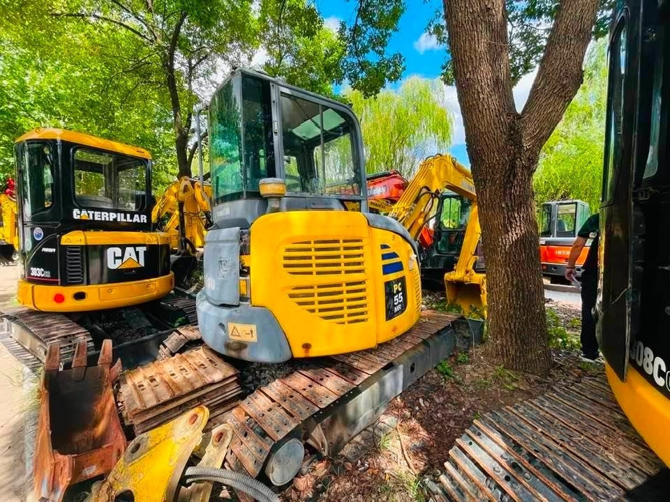 Komatsu PC55MR-2 - Mini bager: slika 1 Komatsu PC55MR-2 - Mini bager: slika 1