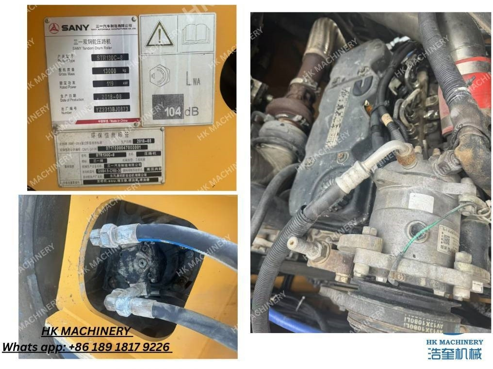 Sany STR130C - Valjak za puteve: slika 4 Sany STR130C - Valjak za puteve: slika 4