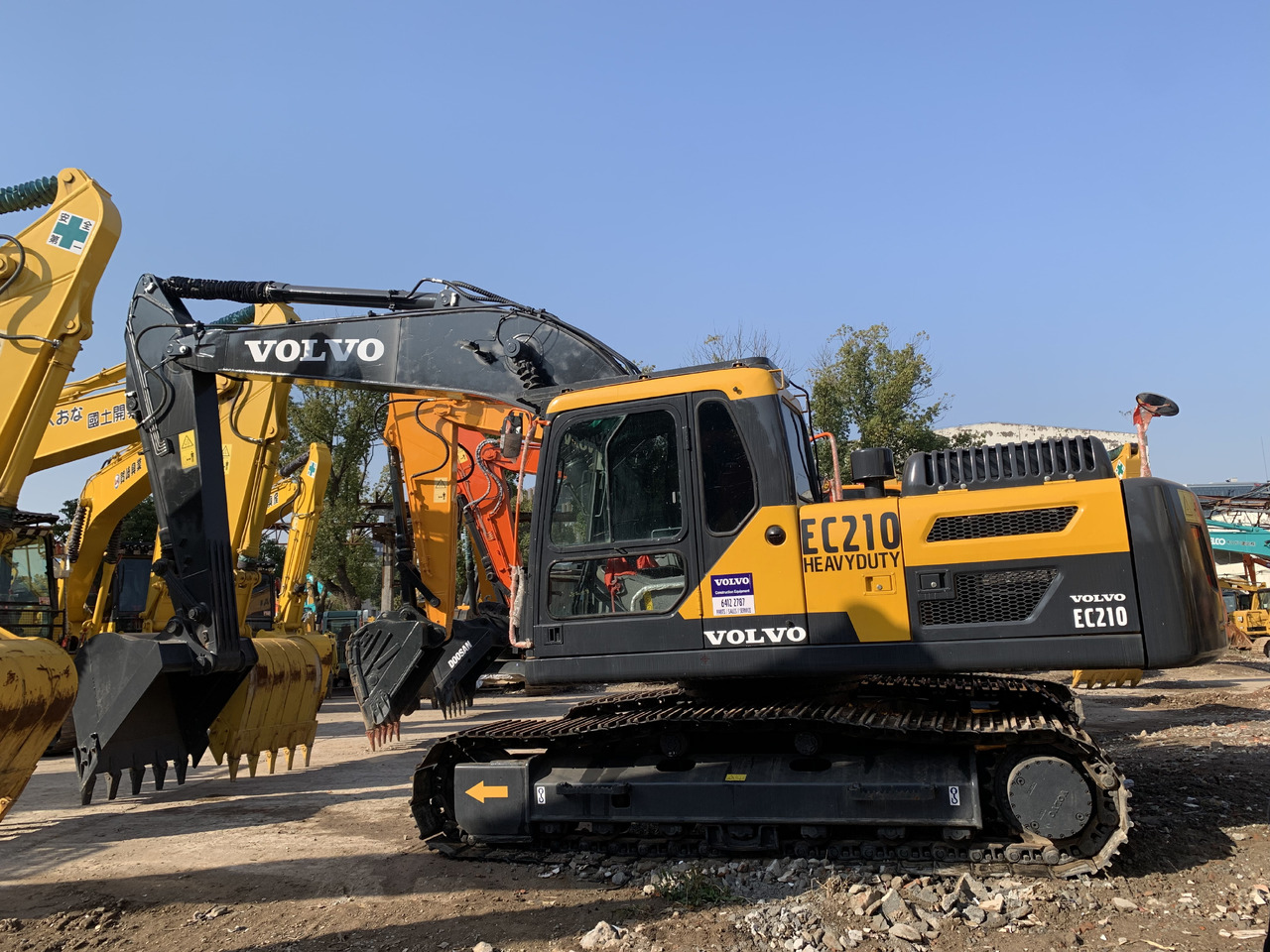 Volvo EC210D - Bager točkaš: slika 1 Volvo EC210D - Bager točkaš: slika 1