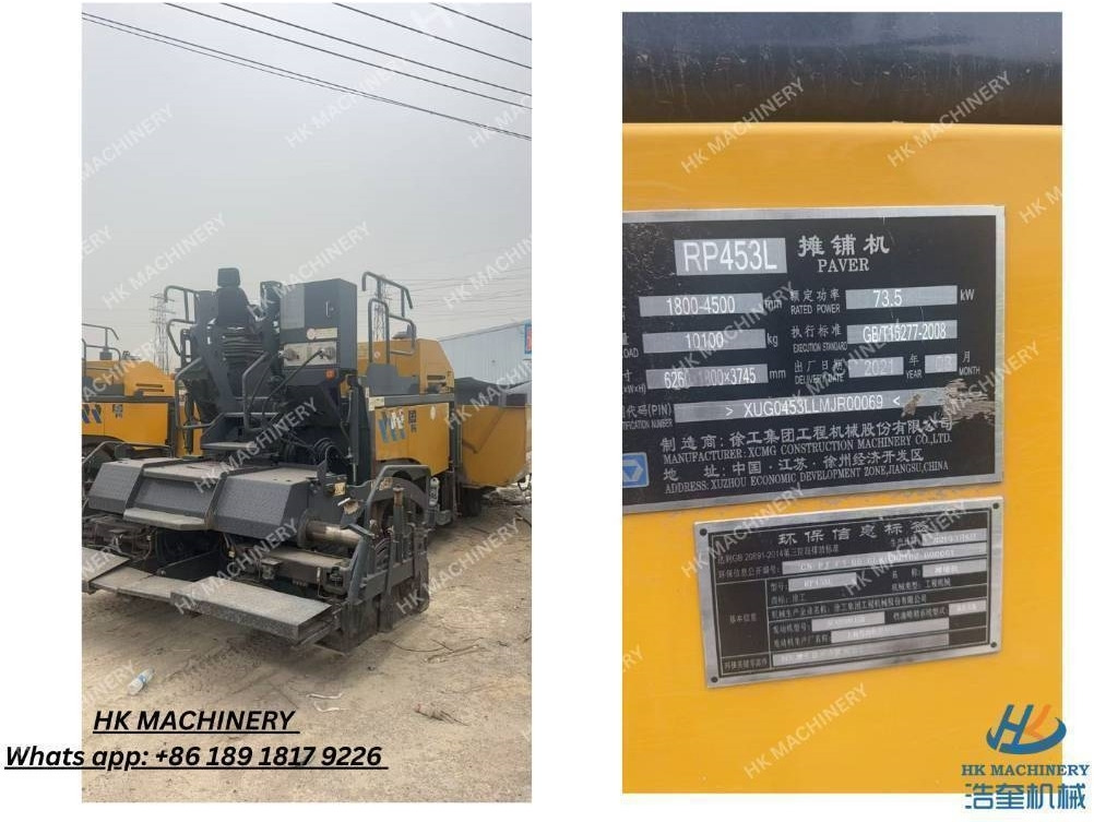 XCMG RP 453 L - Asfaltni finišer: slika 5 XCMG RP 453 L - Asfaltni finišer: slika 5