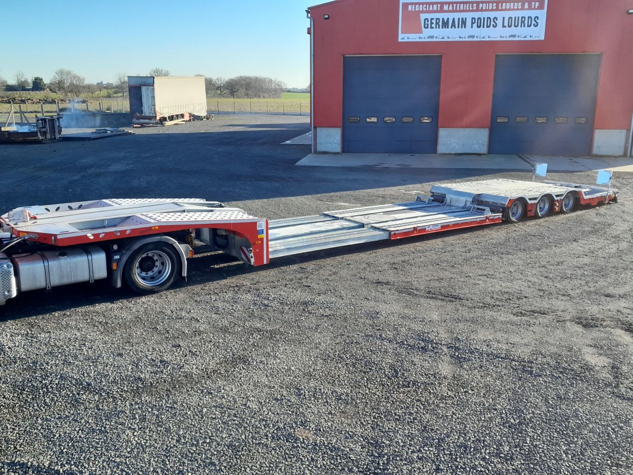 FGM FGM 32 plant carrier / low loader Semi-trailer - Niska poluprikolica za prevoz: slika 2 FGM FGM 32 plant carrier / low loader Semi-trailer - Niska poluprikolica za prevoz: slika 2