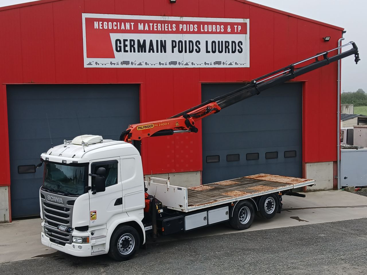 SCANIA 410 6x2 Standard platform Truck - Kamion sa tovarnim sandukom, Kamion sa dizalicom: slika 1 SCANIA 410 6x2 Standard platform Truck - Kamion sa tovarnim sandukom, Kamion sa dizalicom: slika 1