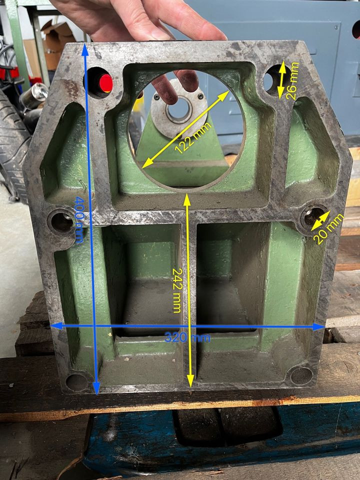 Gegenlager horizontalfräsen für Fräsmaschine - Glodalica za metal: slika 3 Gegenlager horizontalfräsen für Fräsmaschine - Glodalica za metal: slika 3
