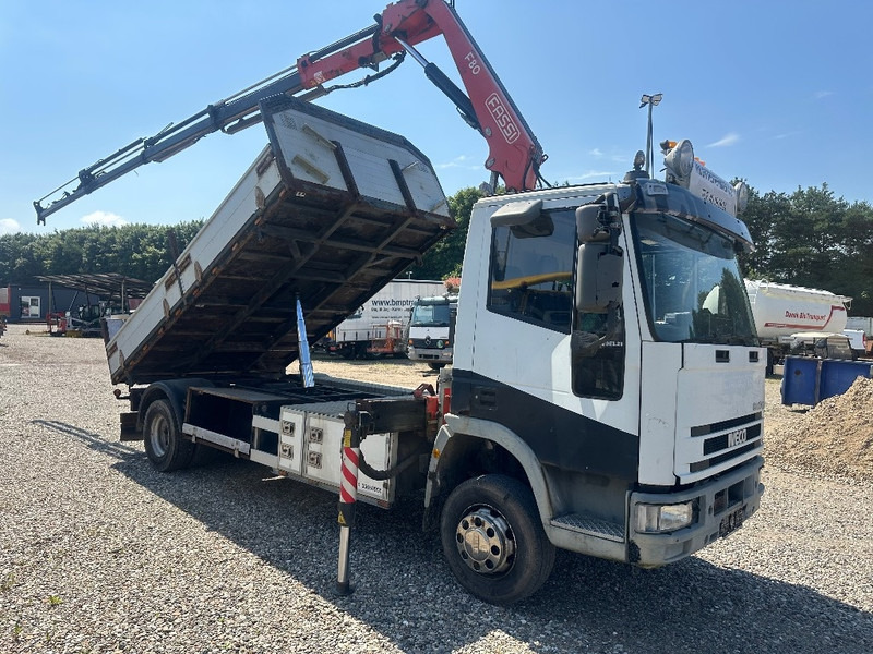 Iveco Eurocargo 120 EL 210hp / Fassi 80A Year 2012 + Tip - Kamion sa dizalicom: slika 1 Iveco Eurocargo 120 EL 210hp / Fassi 80A Year 2012 + Tip - Kamion sa dizalicom: slika 1