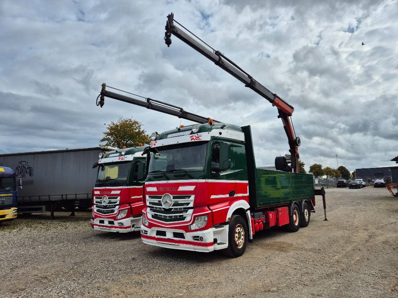 Mercedes-Benz Actros 2551/6x2 // Palfinger 16002 B // 2 x trucks - Kamion sa dizalicom: slika 3 Mercedes-Benz Actros 2551/6x2 // Palfinger 16002 B // 2 x trucks - Kamion sa dizalicom: slika 3