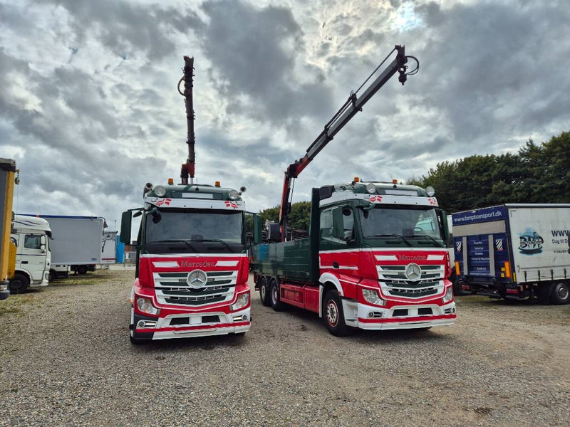 Mercedes-Benz Actros 2551/6x2 // Palfinger 16002 B // 2 x trucks - Kamion sa dizalicom: slika 2 Mercedes-Benz Actros 2551/6x2 // Palfinger 16002 B // 2 x trucks - Kamion sa dizalicom: slika 2