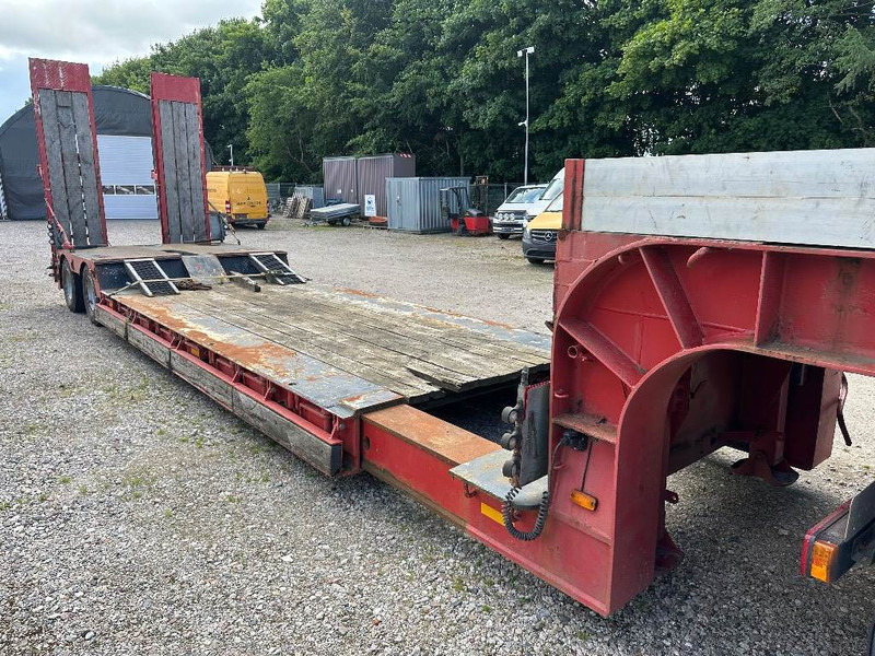 Nooteboom Machine trailer W/ extendable bed & Hyd Ramps - Niska poluprikolica za prevoz: slika 1 Nooteboom Machine trailer W/ extendable bed & Hyd Ramps - Niska poluprikolica za prevoz: slika 1