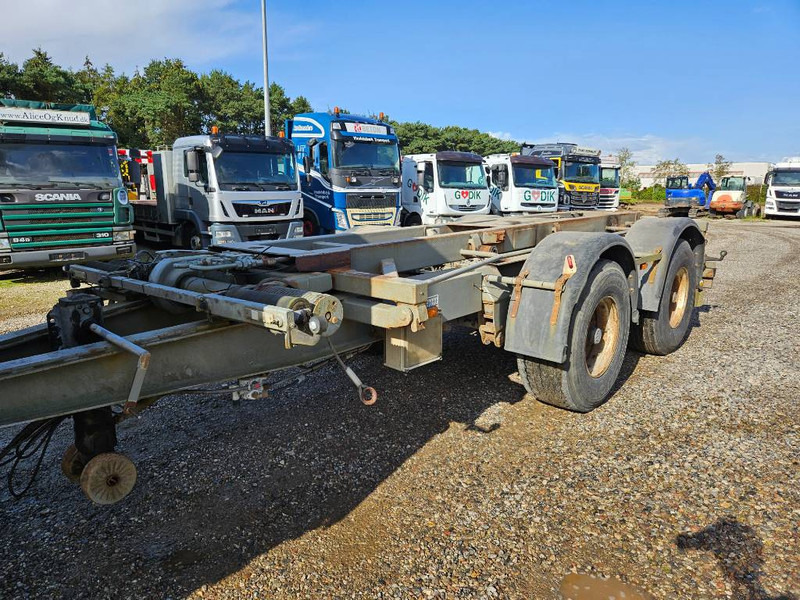 Nopa 2 Axle - Wireheist // 3 way-tip //steelsuspension - Prikolica za prevoz kontejnera/ Prikolica sa promenjivim sandukom: slika 2 Nopa 2 Axle - Wireheist // 3 way-tip //steelsuspension - Prikolica za prevoz kontejnera/ Prikolica sa promenjivim sandukom: slika 2