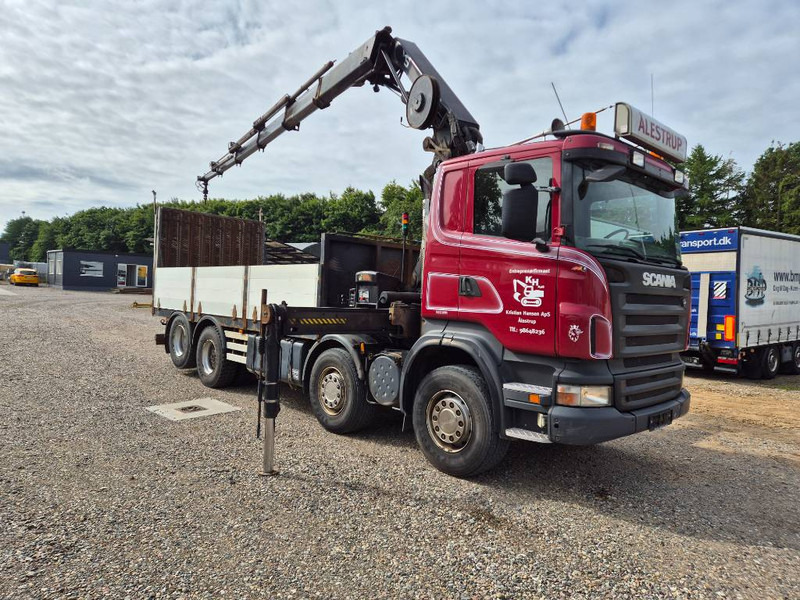 Scania R480 8x2/4 // Hiab 244 EP-5 // Hyd - ramp - Kamion sa dizalicom: slika 4 Scania R480 8x2/4 // Hiab 244 EP-5 // Hyd - ramp - Kamion sa dizalicom: slika 4