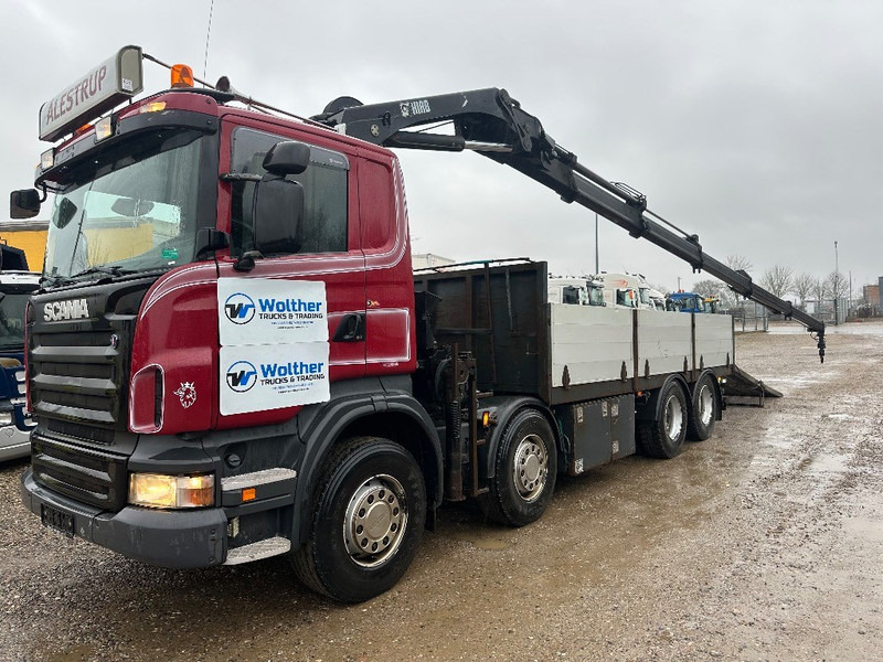 Scania R480 8x2 // Hiab Hi-Duo 244 // Hydraulic ramp - Kamion sa dizalicom: slika 1 Scania R480 8x2 // Hiab Hi-Duo 244 // Hydraulic ramp - Kamion sa dizalicom: slika 1