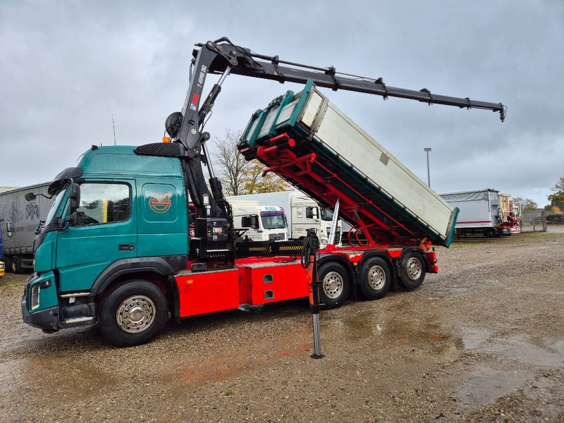 Volvo FMX 500 8x4 // HIAB X-HIPRO 262 EP-5 // 3-Tipper - Kamion sa dizalicom: slika 2 Volvo FMX 500 8x4 // HIAB X-HIPRO 262 EP-5 // 3-Tipper - Kamion sa dizalicom: slika 2