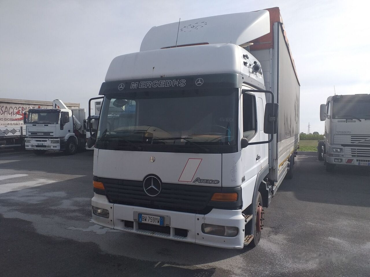 Mercedes-Benz ATEGO 12.28 - Kamion sa ceradom: slika 2 Mercedes-Benz ATEGO 12.28 - Kamion sa ceradom: slika 2