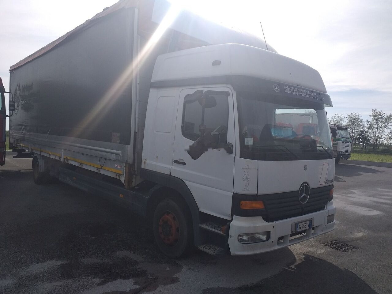 Mercedes-Benz ATEGO 12.28 - Kamion sa ceradom: slika 3 Mercedes-Benz ATEGO 12.28 - Kamion sa ceradom: slika 3