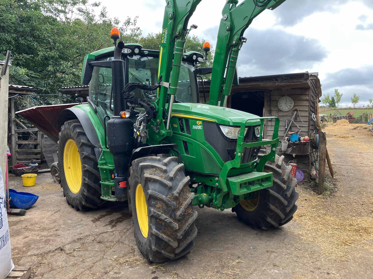 John Deere 6R 150 + 643R Loader - Traktor: slika 5 John Deere 6R 150 + 643R Loader - Traktor: slika 5