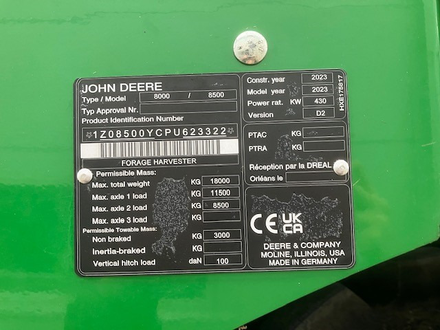 John Deere 8500i - Kombajn za stočnu hranu: slika 5 John Deere 8500i - Kombajn za stočnu hranu: slika 5