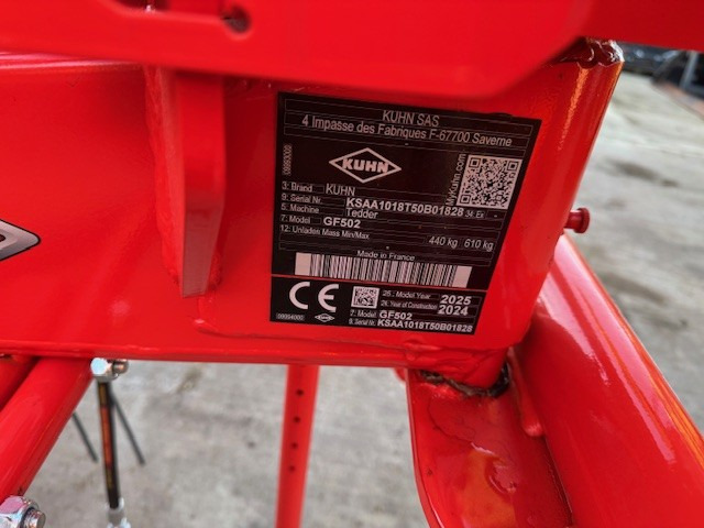 Kuhn GF502 Tedder - Prevrtač/ Grabuljač: slika 5 Kuhn GF502 Tedder - Prevrtač/ Grabuljač: slika 5
