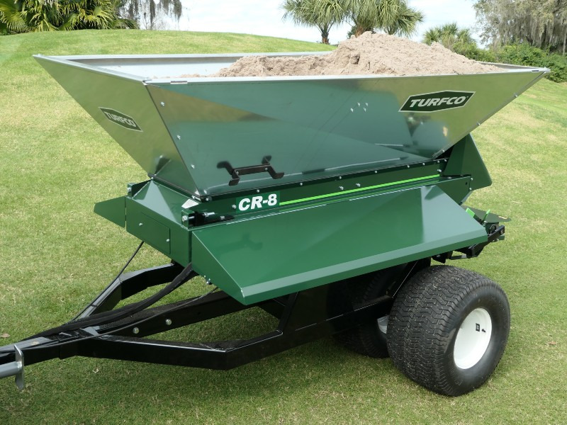 Turfco CR-8 Trailed Top Dresser - Rasipač peska/ Soli: slika 3 Turfco CR-8 Trailed Top Dresser - Rasipač peska/ Soli: slika 3