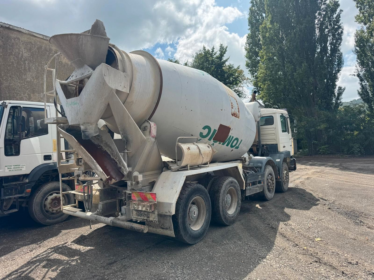 MAN 32.364 8x4 10m³ - Mikser za beton: slika 5 MAN 32.364 8x4 10m³ - Mikser za beton: slika 5