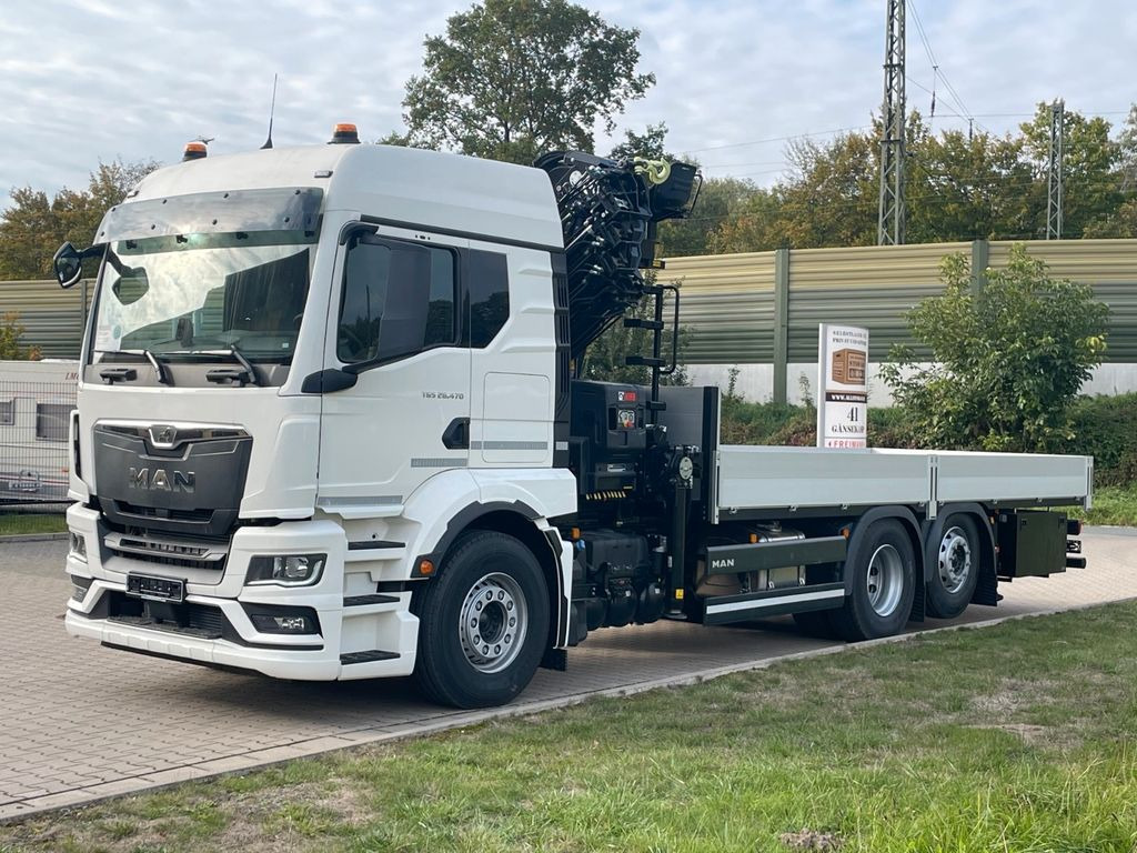 MAN TGS 26.480 /6X Hiab X-HIRRO 302 E-6 JIB 70x4 - Kamion sa tovarnim sandukom, Kamion sa dizalicom: slika 1 MAN TGS 26.480 /6X Hiab X-HIRRO 302 E-6 JIB 70x4 - Kamion sa tovarnim sandukom, Kamion sa dizalicom: slika 1