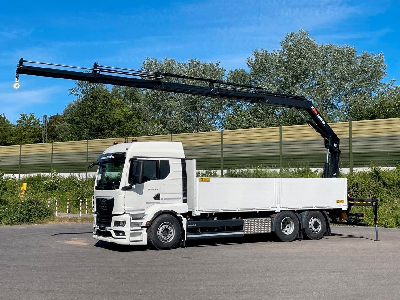 MAN TGS 26.480 6X2 Euro6 Retarder HIAB 228 - 4 - Kamion sa tovarnim sandukom, Kamion sa dizalicom: slika 2 MAN TGS 26.480 6X2 Euro6 Retarder HIAB 228 - 4 - Kamion sa tovarnim sandukom, Kamion sa dizalicom: slika 2