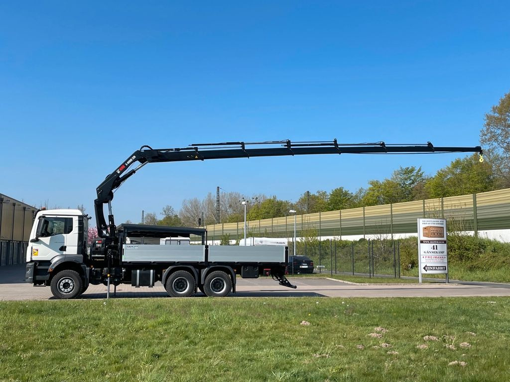MAN TGS 33.440 6x4 HIAB 228-6 - Kamion sa dizalicom, Kamion sa tovarnim sandukom: slika 1 MAN TGS 33.440 6x4 HIAB 228-6 - Kamion sa dizalicom, Kamion sa tovarnim sandukom: slika 1