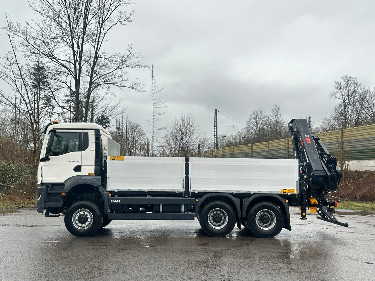 MAN TGS 33.440 6x6 Kran HIAB X-HiPro 302 E 6 - Kamion sa tovarnim sandukom, Kamion sa dizalicom: slika 4 MAN TGS 33.440 6x6 Kran HIAB X-HiPro 302 E 6 - Kamion sa tovarnim sandukom, Kamion sa dizalicom: slika 4