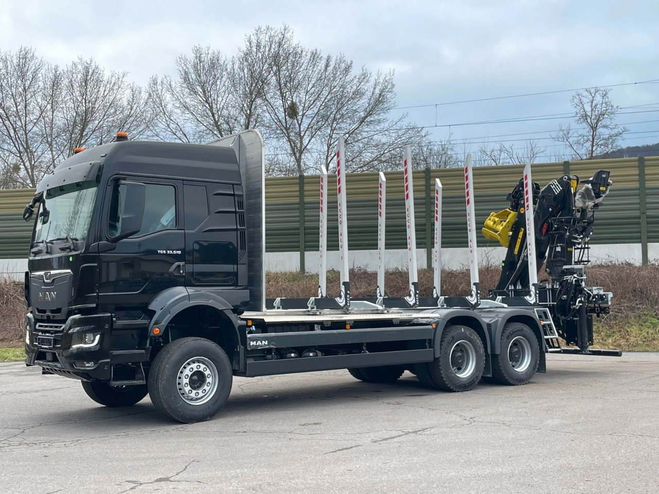 MAN TGS 33.510 6X4 BL Euro6e LogLift 165Z - Šticar, Kamion sa dizalicom: slika 3 MAN TGS 33.510 6X4 BL Euro6e LogLift 165Z - Šticar, Kamion sa dizalicom: slika 3