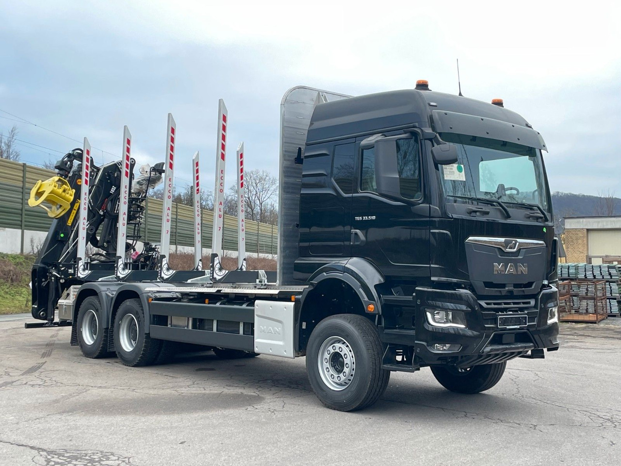 MAN TGS 33.510 6X4 BL Euro6e LogLift 165Z - Šticar, Kamion sa dizalicom: slika 1 MAN TGS 33.510 6X4 BL Euro6e LogLift 165Z - Šticar, Kamion sa dizalicom: slika 1