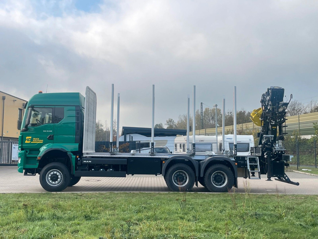 MAN TGS 33.520 6X6 Euro6e Loglift 165 Z Retarder - Šticar, Kamion sa dizalicom: slika 3 MAN TGS 33.520 6X6 Euro6e Loglift 165 Z Retarder - Šticar, Kamion sa dizalicom: slika 3