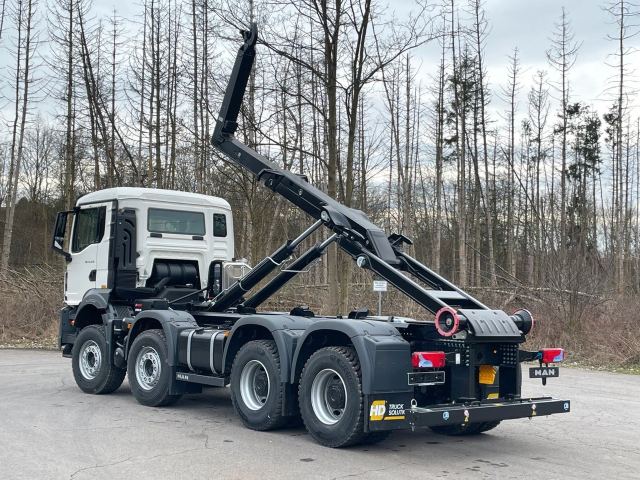 MAN TGS 35.480 8x4 Euro6e Hiab MultLift Abrollkipper - Kamion sa hidrauličnom kukom, Kamion sa dizalicom: slika 5 MAN TGS 35.480 8x4 Euro6e Hiab MultLift Abrollkipper - Kamion sa hidrauličnom kukom, Kamion sa dizalicom: slika 5