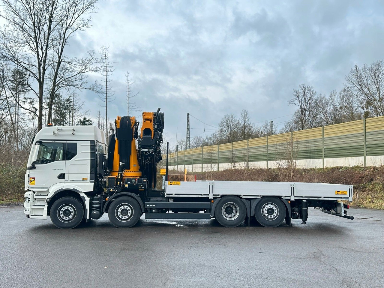 MAN TGS 35.520 8X2 Hiab EFFER 955-8s +Jib 6s - Kamion sa tovarnim sandukom, Kamion sa dizalicom: slika 5 MAN TGS 35.520 8X2 Hiab EFFER 955-8s +Jib 6s - Kamion sa tovarnim sandukom, Kamion sa dizalicom: slika 5