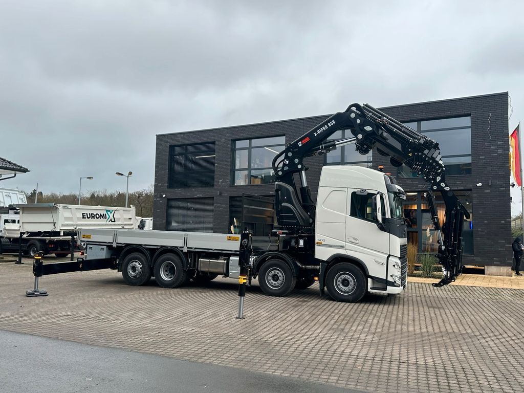 Volvo FH500 8X4 Kran HIAB X-HiPro858E-8 & Jib150x-6 - Kamion sa dizalicom, Kamion sa tovarnim sandukom: slika 3 Volvo FH500 8X4 Kran HIAB X-HiPro858E-8 & Jib150x-6 - Kamion sa dizalicom, Kamion sa tovarnim sandukom: slika 3