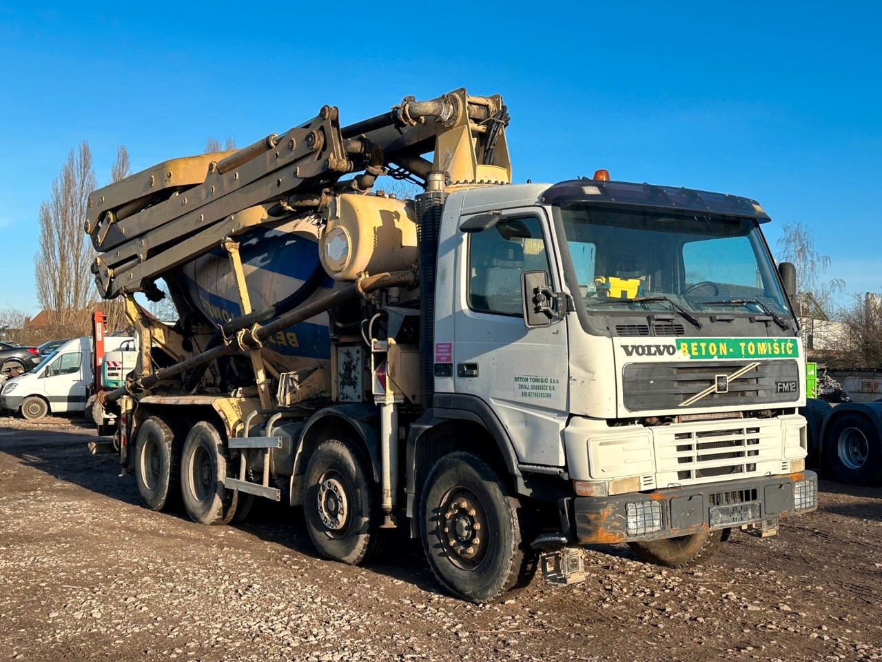 Volvo FM380 8X4 CIFA 28m Fahrmischer Pumpe - Auto pumpa za beton: slika 1 Volvo FM380 8X4 CIFA 28m Fahrmischer Pumpe - Auto pumpa za beton: slika 1