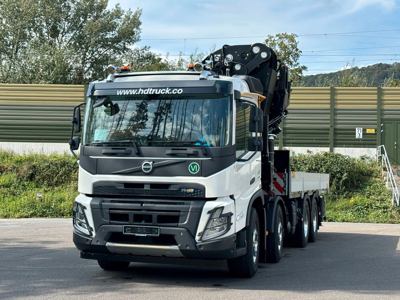 Volvo FMX 500 8x4 EFFER 955-8s + Jib 6s - Kamion sa dizalicom: slika 2 Volvo FMX 500 8x4 EFFER 955-8s + Jib 6s - Kamion sa dizalicom: slika 2