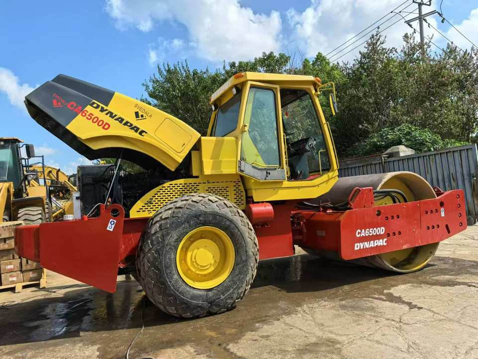 Used Original Road Roller DYNAPAC CA6500D Road Rollers High Quality Second Hand Construction Machinery - Kompaktor: slika 3 Used Original Road Roller DYNAPAC CA6500D Road Rollers High Quality Second Hand Construction Machinery - Kompaktor: slika 3